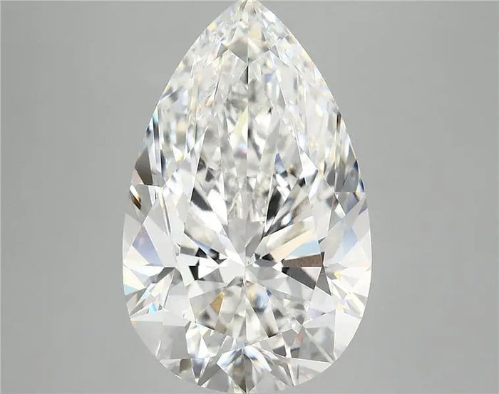 6.08 Carat · PEAR · E · VVS2 · IGI · Excellent Cut