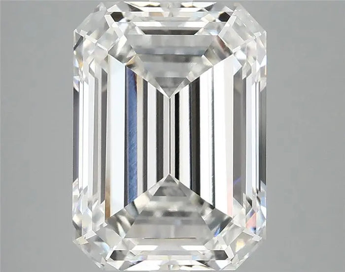 5.06 Carat · EMERALD · F · VVS2 · IGI · Excellent Cut