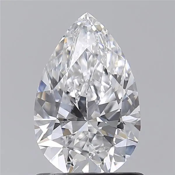 1.02 Carat · PEAR · D · VVS2 · IGI · Excellent Cut
