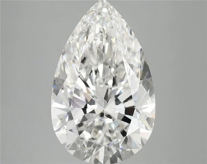 6.09 Carat · PEAR · F · VVS2 · IGI · Excellent Cut