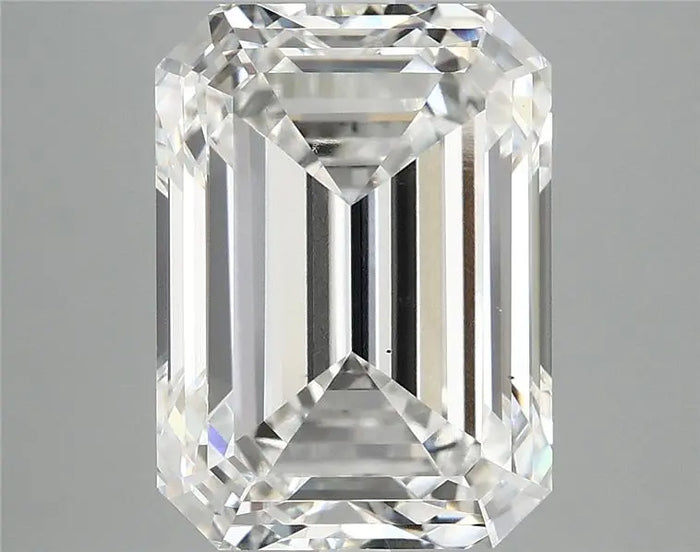 6.66 Carat · EMERALD · F · VS1 · IGI · Excellent Cut