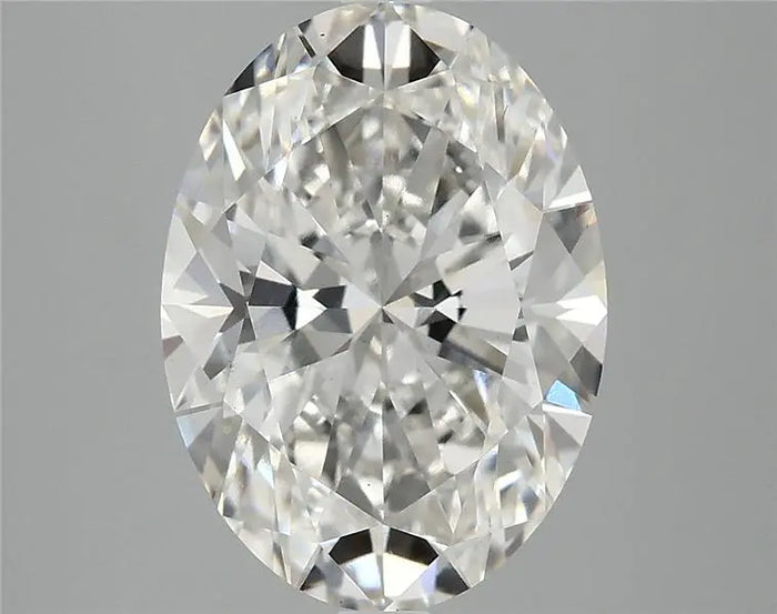 3.85 Carat · OVAL · F · VS1 · IGI · Excellent Cut