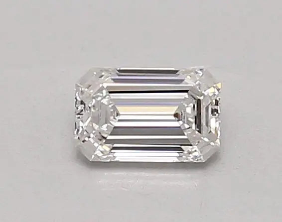 0.49 Carat · EMERALD · D · VVS2 · IGI · Excellent Cut