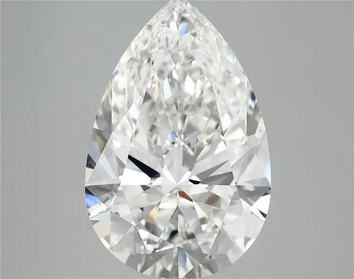 6.05 Carat · PEAR · F · VVS2 · IGI · Excellent Cut