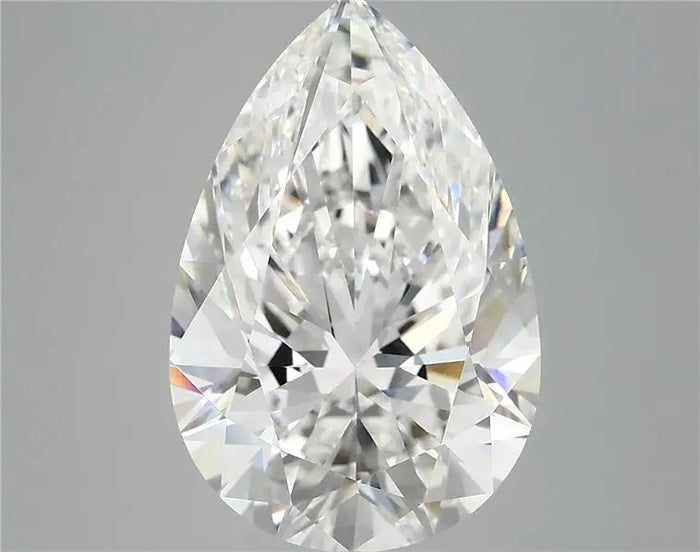 6.08 Carat · PEAR · E · VVS2 · IGI · Excellent Cut