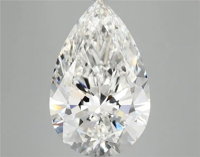 7.58 Carat · PEAR · F · VVS2 · IGI · Excellent Cut