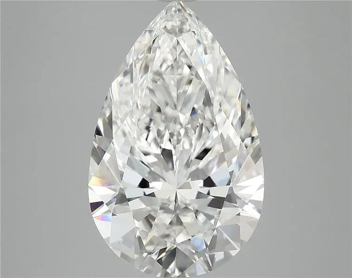6.08 Carat · PEAR · E · VVS2 · IGI · Excellent Cut