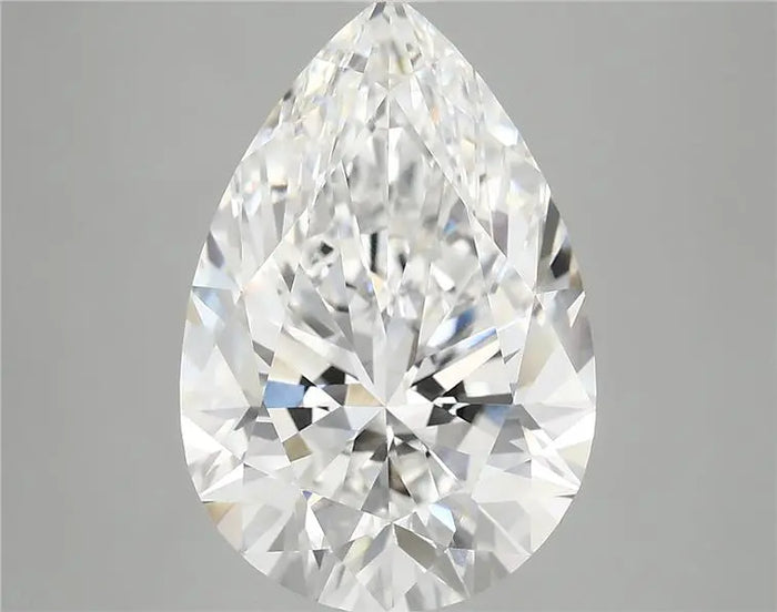6.08 Carat · PEAR · E · VVS2 · IGI · Excellent Cut