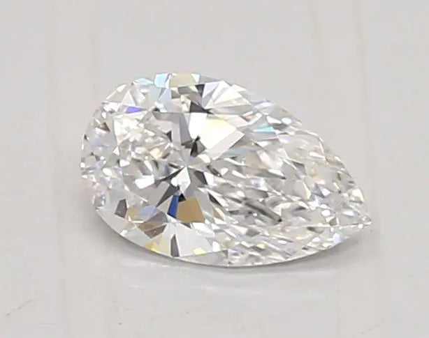 0.50 Carat · PEAR · D · FL · IGI · Excellent Cut