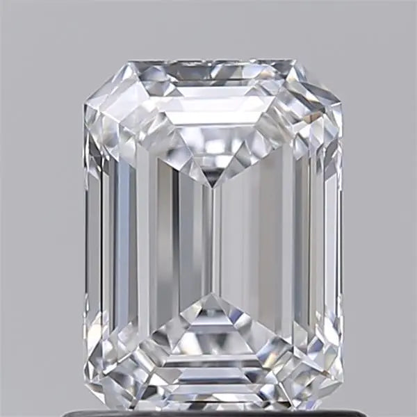 1.02 Carat · EMERALD · D · VVS1 · IGI · Excellent Cut