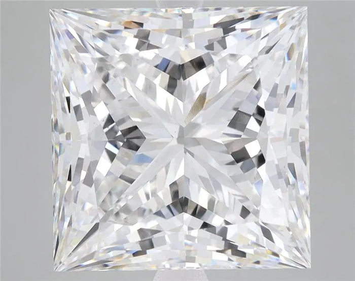 9.66 Carat · PRINCESS · E · VS1 · GIA · Excellent Cut