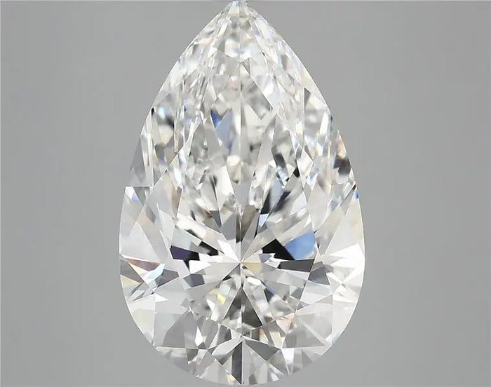 6.08 Carat · PEAR · E · VVS2 · IGI · Excellent Cut