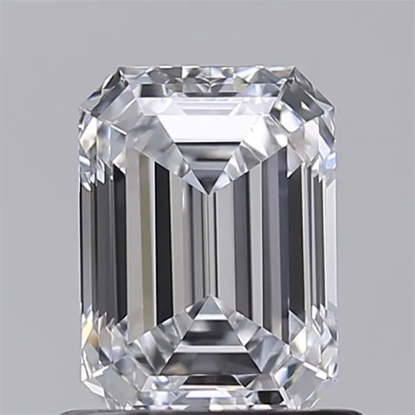 1.02 Carat · EMERALD · D · VVS1 · IGI · Excellent Cut