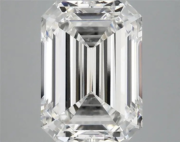 5.04 Carat · EMERALD · F · VVS2 · IGI · Excellent Cut