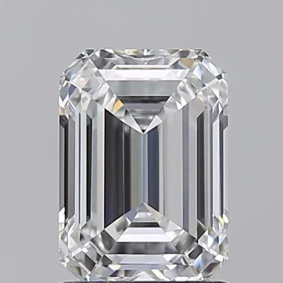 1.54 Carat · EMERALD · E · VVS1 · IGI · Ideal Cut