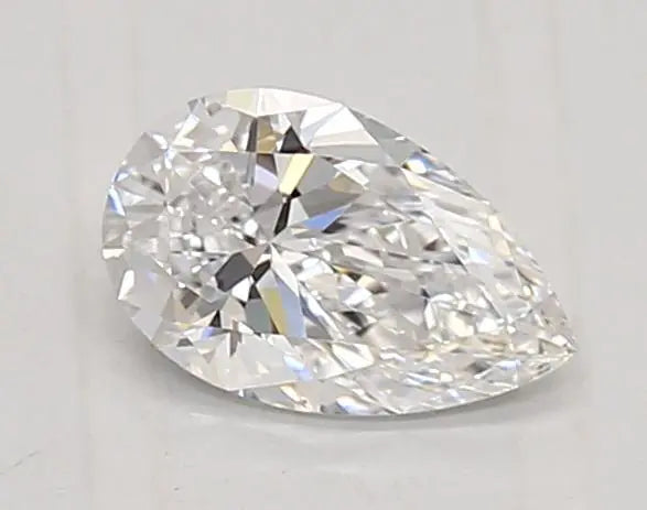 0.59 Carat · PEAR · D · FL · IGI · Excellent Cut