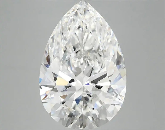 7.63 Carat · PEAR · E · VVS2 · IGI · Excellent Cut