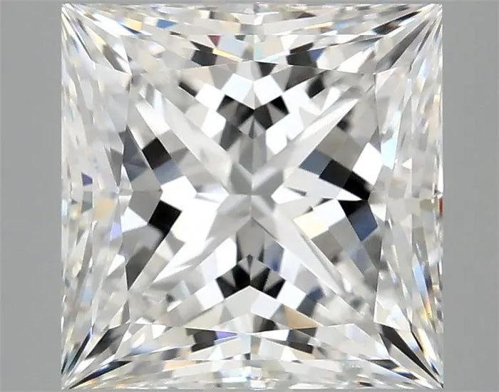 4.08 Carat · PRINCESS · E · VVS2 · IGI · Excellent Cut