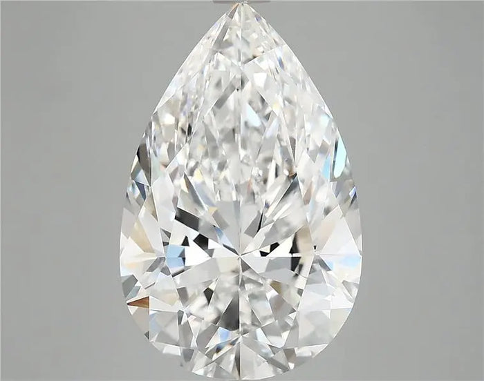 7.58 Carat · PEAR · E · VVS2 · IGI · Excellent Cut