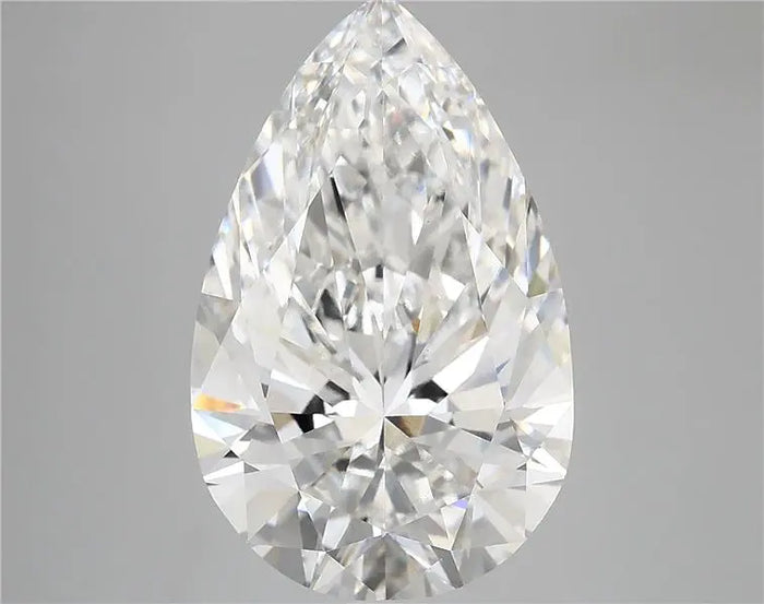 7.58 Carat · PEAR · E · VVS2 · IGI · Excellent Cut