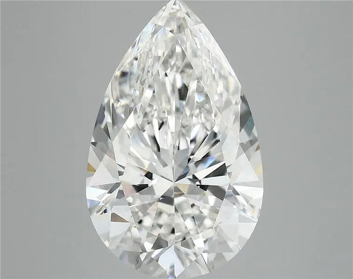 6.08 Carat · PEAR · F · VVS2 · IGI · Excellent Cut