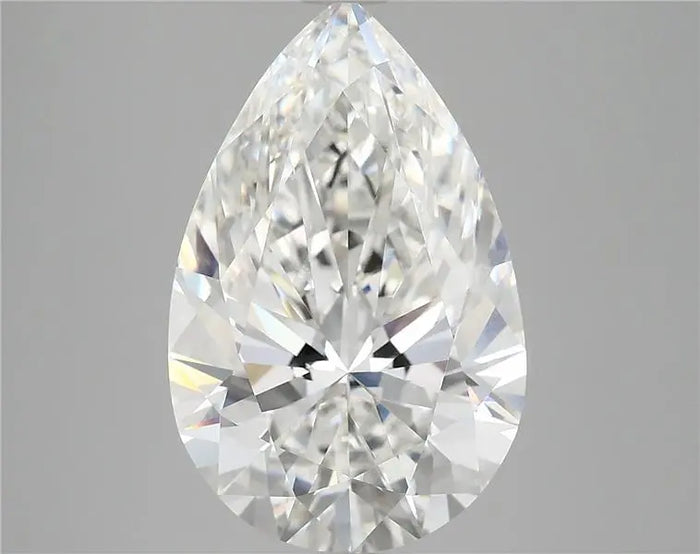 6.09 Carat · PEAR · F · VVS2 · IGI · Excellent Cut