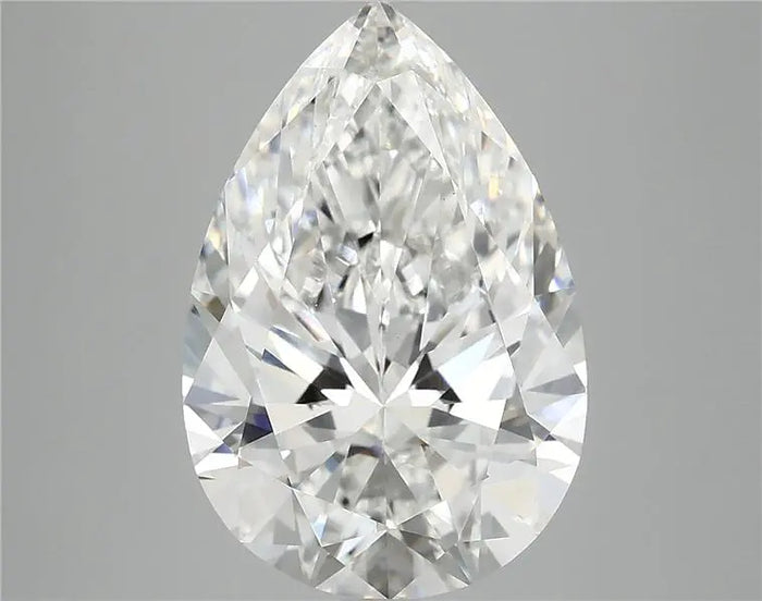 6.08 Carat · PEAR · F · VVS2 · IGI · Excellent Cut