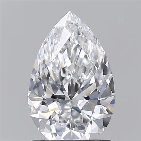 1.02 Carat · PEAR · D · VVS2 · IGI · Excellent Cut