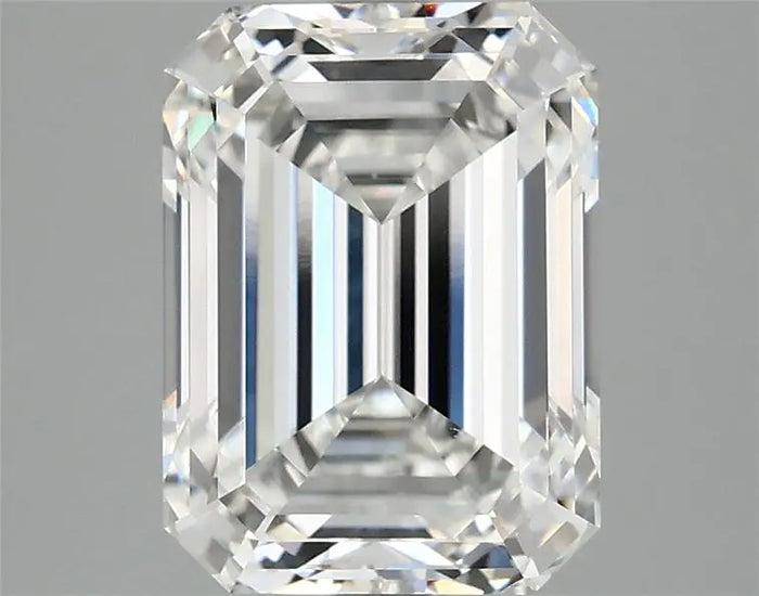 3.86 Carat · EMERALD · E · VVS2 · IGI · Excellent Cut
