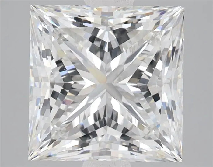 3.70 Carat · PRINCESS · F · VVS2 · IGI · Excellent Cut