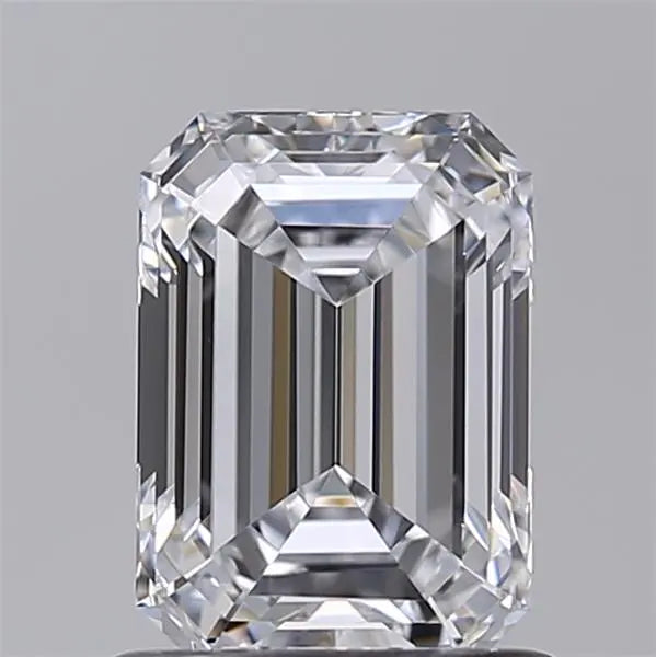 1.02 Carat · EMERALD · D · VVS1 · IGI · Excellent Cut