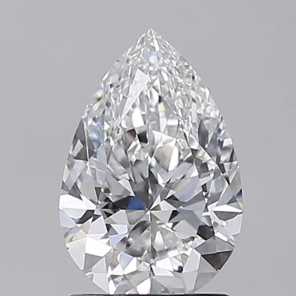 1.50 Carat · PEAR · E · VVS2 · IGI · Excellent Cut