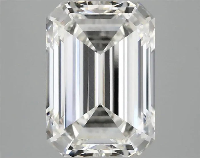 3.86 Carat · EMERALD · F · VVS2 · IGI · Excellent Cut