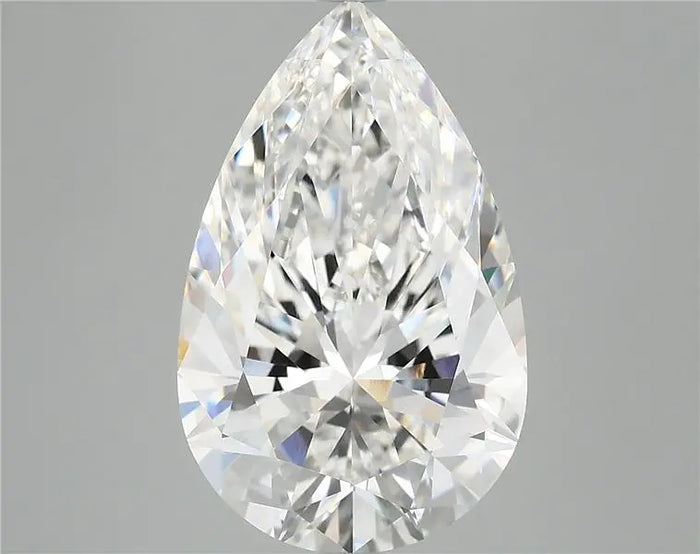 6.08 Carat · PEAR · E · VVS2 · IGI · Excellent Cut