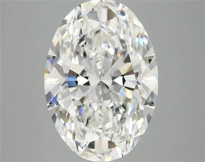 5.09 Carat · OVAL · F · VVS2 · IGI · Excellent Cut