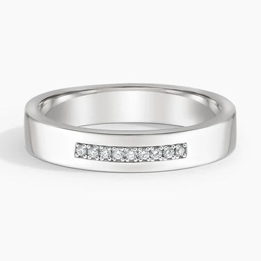 Crest Men Wedding Ring