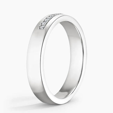 Crest Men Wedding Ring