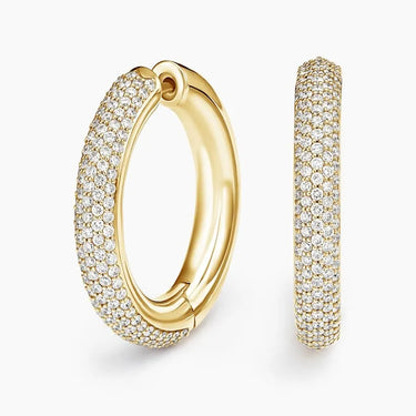 Ferelith Diamond Hoop Earrings