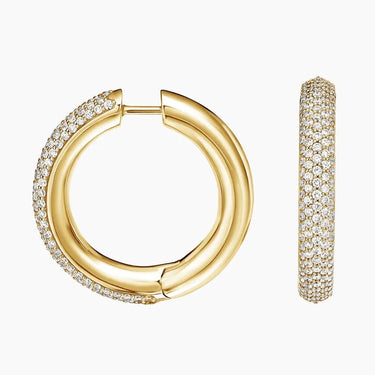 Ferelith Diamond Hoop Earrings