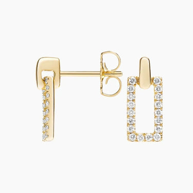 Nerida Diamond Drop Earrings