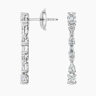 Leocadia Diamond Drop Earrings