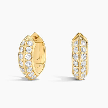 Jovita Diamond Hoop Earrings