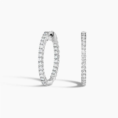 Orielle Diamond Hioop Earrings