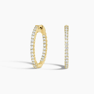 Orielle Diamond Hioop Earrings