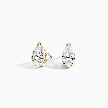 Brilliance Pear Diamond Stud Earrings