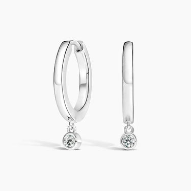 Circe Diamond Hoop Earrings