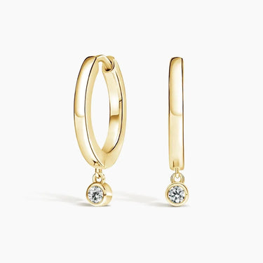 Circe Diamond Hoop Earrings