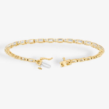 Symphony Tennis Lab Diamond Jewerly Bracelet for Women 3