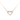 Double Heart Crossover Diamond Necklace - <p style="line-height: 1.3;">
Introducing our captivating Double Heart Crossover Diamond Necklace, showcasing an elegant design of two intertwined hearts, one of which is adorned with a sparkling diamond.  <br><br> Total diamond weight: 0.116 ct.
</p > - Lab Grown Diamond Necklace - top