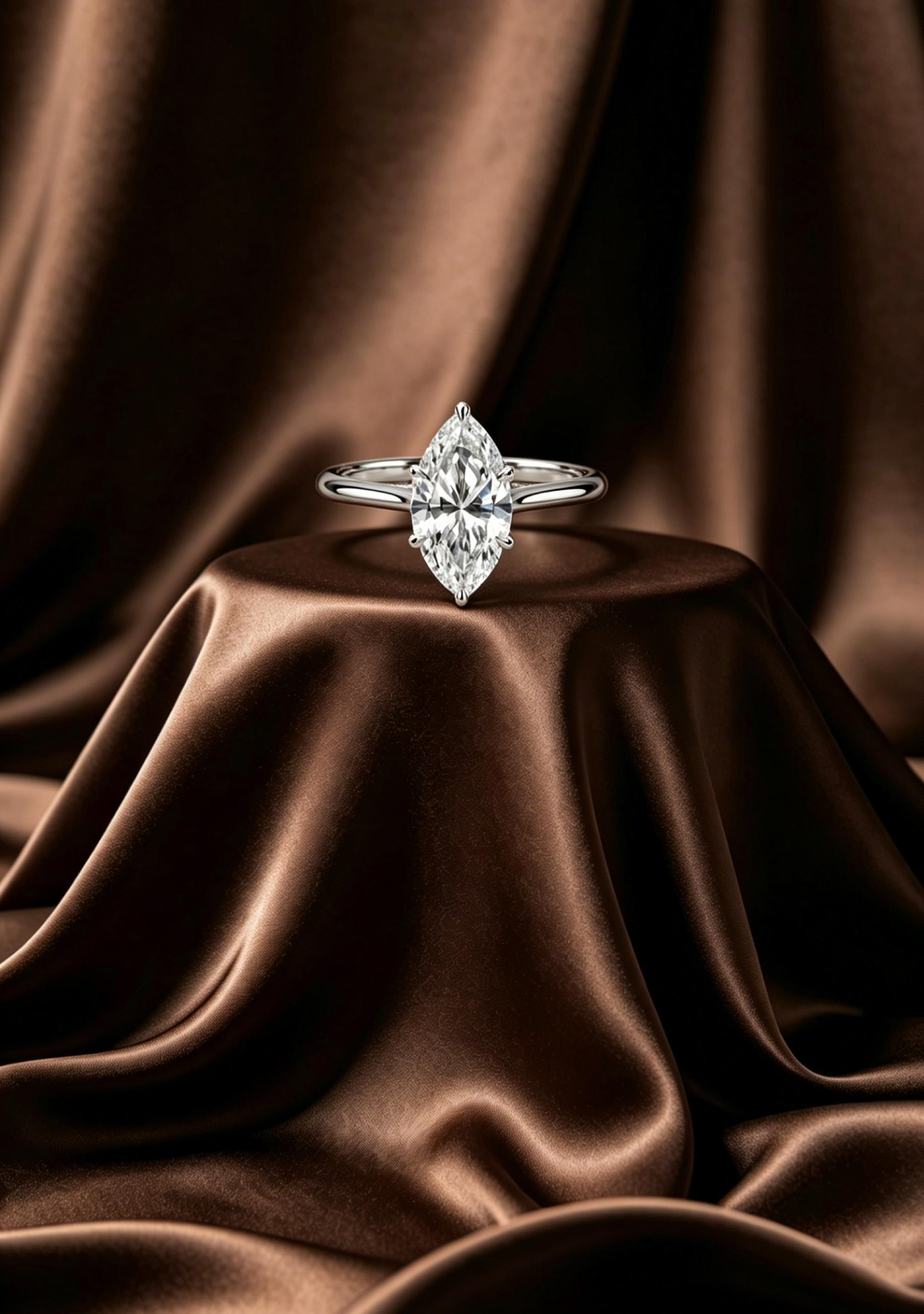 Marquise diamond ring